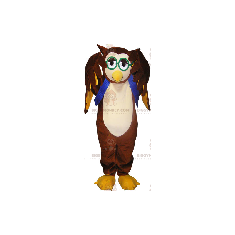 BIGGYMONKEY™ Owls and Green Glasses Mascot Costume – BIGGYMONKEY™ Owls and Green Glasses Mascot Costume –