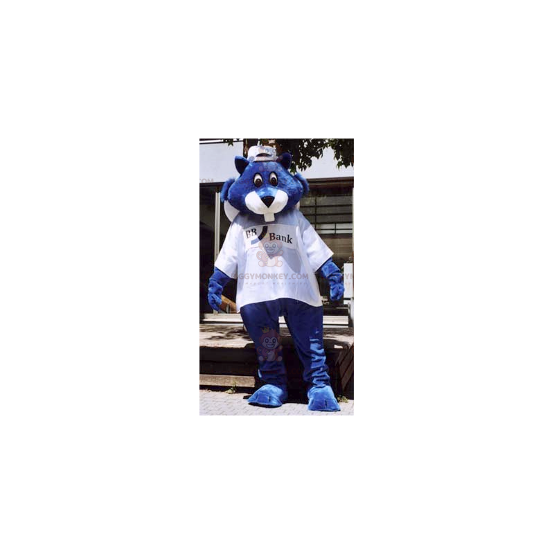 Kostým maskota Blue Beaver BIGGYMONKEY™ – Biggymonkey.com