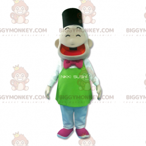 Japanese Snowman BIGGYMONKEY™ Mascot Costume - Biggymonkey.com