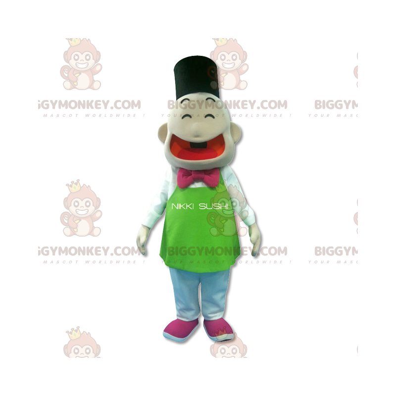 Kostium maskotki japońskiego bałwana BIGGYMONKEY™ - Kostium maskotki japońskiego bałwana BIGGYMONKEY™ -