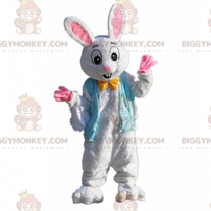 Fantasia de mascote de coelho BIGGYMONKEY™ com orelhas rosa –