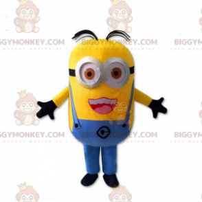 Kostým maskota BIGGYMONKEY™ Minion – Dave (velký úsměv) –