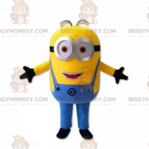 BIGGYMONKEY™ Minion maskotkostume - Dave (Shy Smile) - Masker berømte mennesker - BIGGYMONKEY_017489 - BiggyMonkey.com