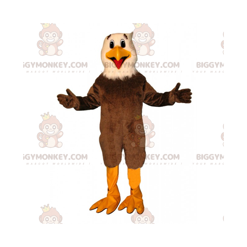 Στολή μασκότ BIGGYMONKEY™ Smiling Eagle - Μασκότ πουλιών - BIGGYMONKEY_017495 - BiggyMonkey.com