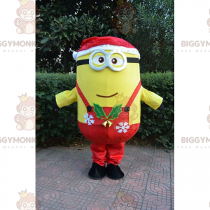 BIGGYMONKEY™ Minion Maskotdräkt Juloutfit - BiggyMonkey maskot