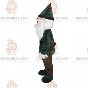 Snow White Dwarf BIGGYMONKEY™ Mascot Costume - Green Outfit –