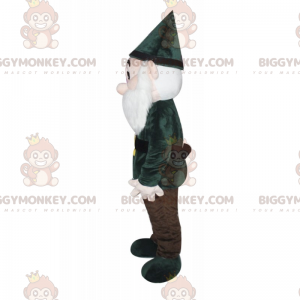 Snow White Dwarf BIGGYMONKEY™ Mascot Costume - Green Outfit -