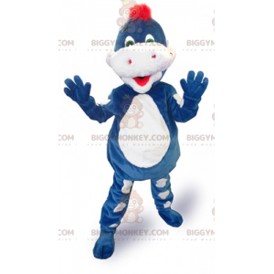 Disfraz de mascota Danone Blue Dragon BIGGYMONKEY™ - Disfraz de