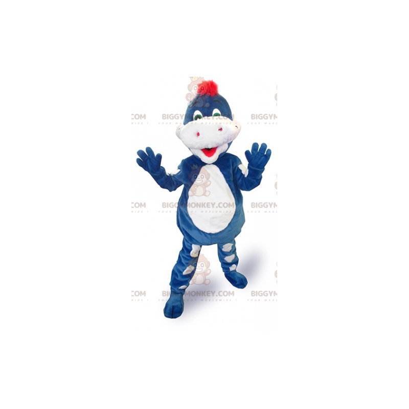 Danone Blue Dragon BIGGYMONKEY™ maskottiasu - Gervais Danone Blue Dragon BIGGYMONKEY™ maskottiasu - Gervais