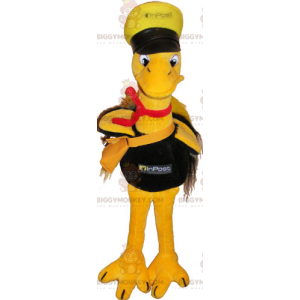 BIGGYMONKEY™ Postman Outfit -lintujen maskottiasu - Lintu maskotti - BIGGYMONKEY_017519 - BiggyMonkey.com