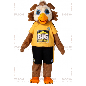 Costume da mascotte uccello BIGGYMONKEY™ in abbigliamento
