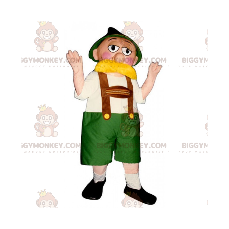 Costume de mascotte BIGGYMONKEY™ Oktoberfest - Biggymonkey.com Costume de mascotte BIGGYMONKEY™ Oktoberfest - Biggymonkey.com
