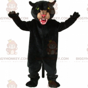 BIGGYMONKEY™ maskotdrakt svart panter - Løve maskoter - BIGGYMONKEY_017533 - BiggyMonkey.com