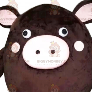 BIGGYMONKEY™ Character Mascot Costume - Round Pig -
