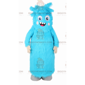 BIGGYMONKEY™ Character Mascot Costume - Little Blue Monster –