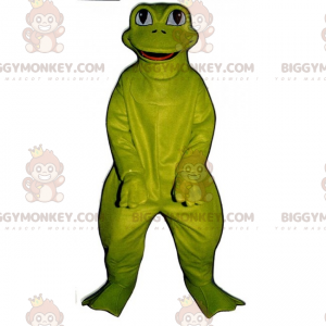 BIGGYMONKEY™ Cartoon Character Mascot Costume - Green Frog -