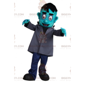 Στολή μασκότ BIGGYMONKEY™ χαρακτήρα Frankenstein - Ανθρώπινες Μασκότ - BIGGYMONKEY_017551 - BiggyMonkey.com