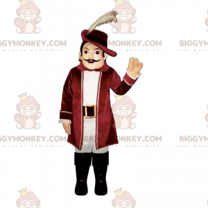 BIGGYMONKEY™ Costume da mascotte personaggio rinascimentale -