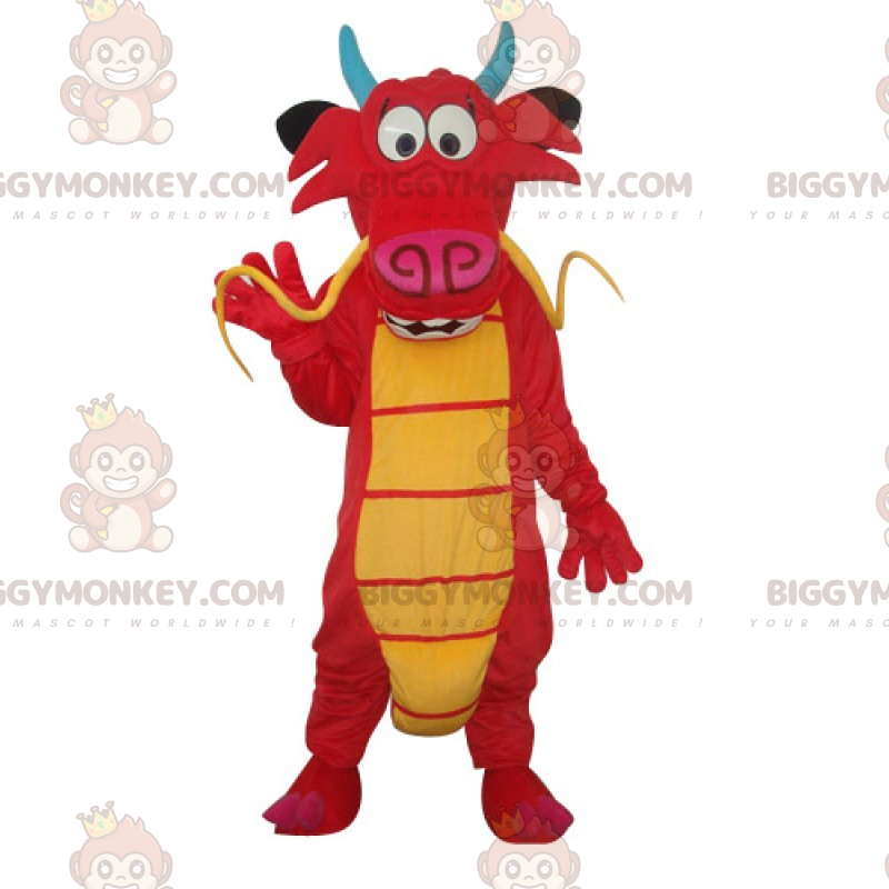 BIGGYMONKEY™ Mulan Character Mascot Costume - Mushu – BIGGYMONKEY™ Mulan Character Mascot Costume - Mushu –