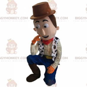 Toy Story figur BIGGYMONKEY™ maskotkostume - Woody - Masker berømte mennesker - BIGGYMONKEY_017564 - BiggyMonkey.com