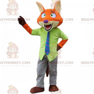 Costume da mascotte BIGGYMONKEY™ personaggio Zootopia - Nick