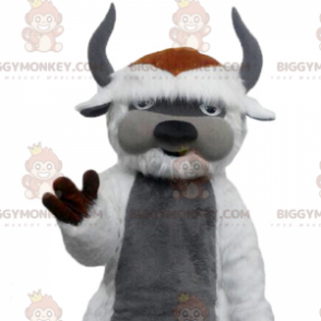 BIGGYMONKEY™ maskotdräkt för tecknad karaktär - get - Bondgårdsdjur - BIGGYMONKEY_017566 - BiggyMonkey.com