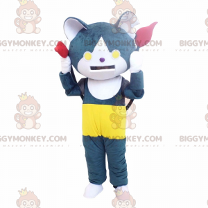 BIGGYMONKEY™ Cartoon Character Mascot Costume - Cat –