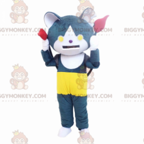 Costume de mascotte BIGGYMONKEY™ personnage dessin anime - Chat