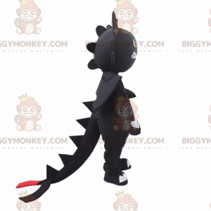 BIGGYMONKEY™ Cartoon karakter mascotte kostuum - zwarte kat -