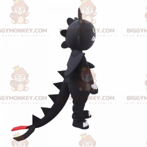 BIGGYMONKEY™ Cartoon-Maskottchen-Kostüm – schwarze Katze -