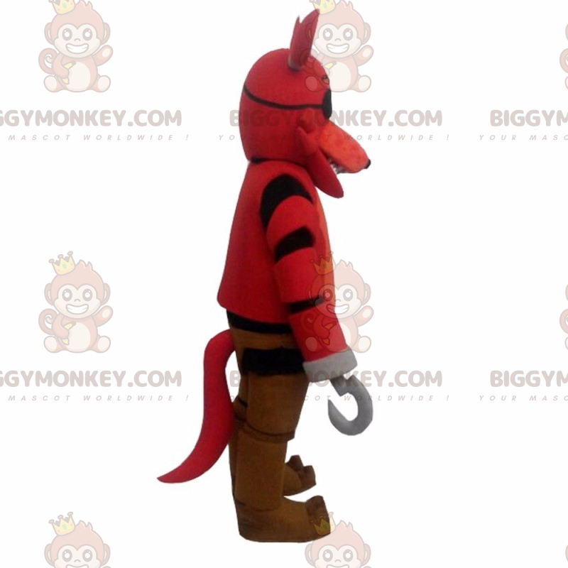 BIGGYMONKEY™ Cartoon Character Mascot Costume - Pirate Dog -