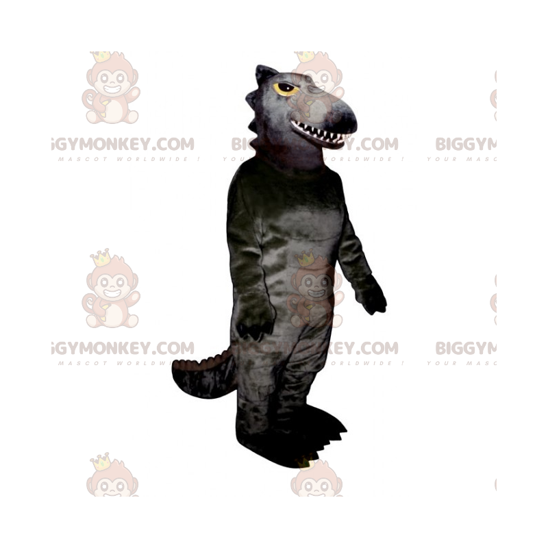 BIGGYMONKEY™ maskotkostume tegneseriefigur - Black Dragon - BIGGYMONKEY™ maskotkostume tegneseriefigur - Black Dragon -
