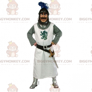 Στολή μασκότ ιστορικού χαρακτήρα BIGGYMONKEY™ - Ιππότης