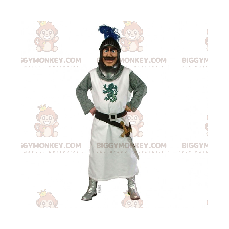 BIGGYMONKEY™ maskotdrakt for historisk karakter – Round Table Knight - Menneskelige maskoter - BiggyMonkey.com