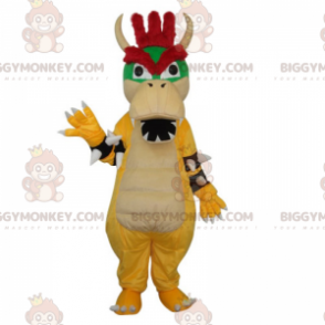 Mario Bros Charakter BIGGYMONKEY™ Maskottchenkostüm – Bowser -
