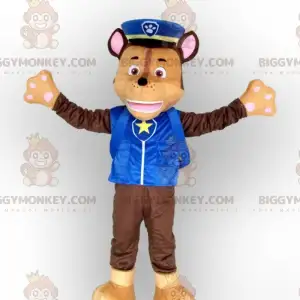 BIGGYMONKEY™-hahmo Paw Patrol maskotti -asu - Chase -