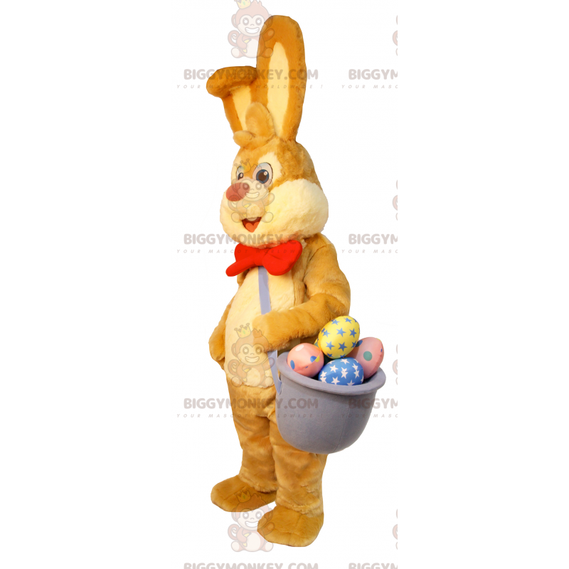 Costume de mascotte BIGGYMONKEY™ petit lapin de Taille L (175-180 CM)