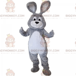 Traje de mascote de coelho cinza BIGGYMONKEY™ – Biggymonkey.com