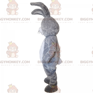 BIGGYMONKEY™ Costume da mascotte coniglio grigio -