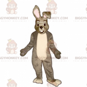 BIGGYMONKEY™ Little Gray and White Rabbit Mascot Costume –