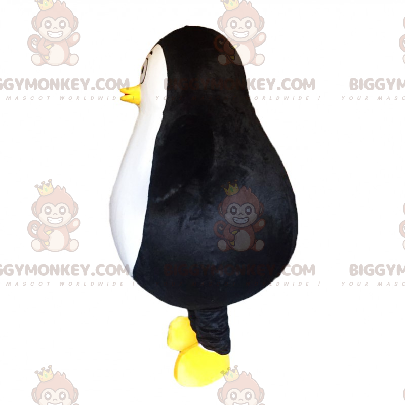 Traje de mascote de pinguim BIGGYMONKEY™ com olhos grandes –