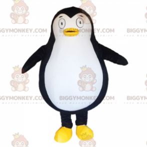 BIGGYMONKEY™ Kleines Pinguin-Maskottchen-Kostüm mit großen