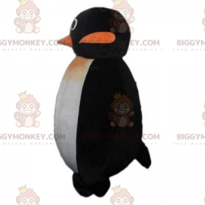 BIGGYMONKEY™ Kleines lächelndes Pinguin-Maskottchen-Kostüm -