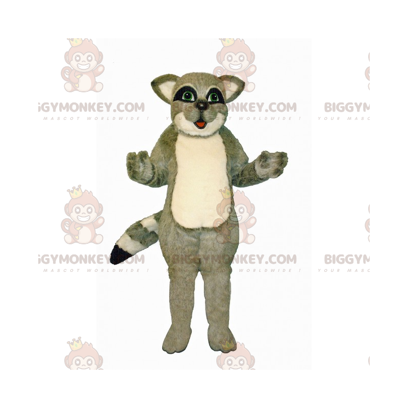 BIGGYMONKEY™ Little Gray Raccoon Mascot Costume –