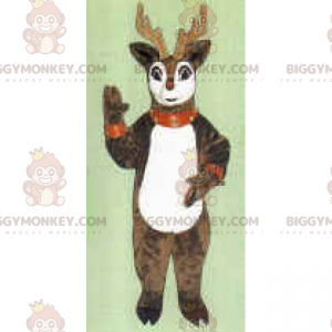 Costume de mascotte BIGGYMONKEY™ Renne de Noel - Biggymonkey.com