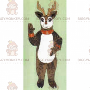 BIGGYMONKEY™ Kerst Rendier Mascotte Kostuum - Biggymonkey.com