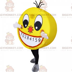 Traje de mascote sorridente BIGGYMONKEY™ – Biggymonkey.com