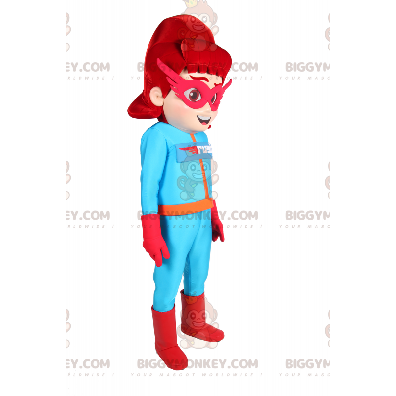 BIGGYMONKEY™ Super Heroine Mascot Costume - Biggymonkey.com