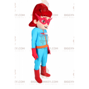 BIGGYMONKEY™ Superheldin-Maskottchen-Kostüm - Biggymonkey.com