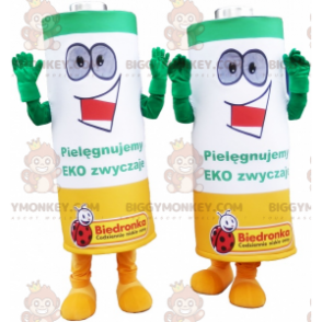 BIGGYMONKEY™ Battery Duo -maskotti - Luokittelemattomat maskotit - BIGGYMONKEY_017653 - BiggyMonkey.com